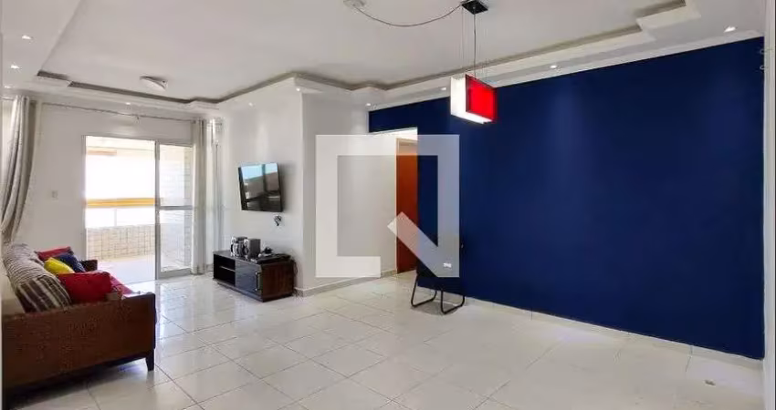 Apartamento para aluguel - aviação, 2 quartos,  87 m² - praia grande