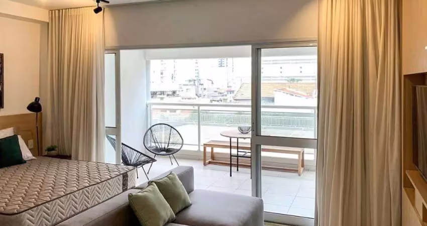 Kitnet / stúdio para aluguel - consolação, 1 quarto,  40 m² - são paulo