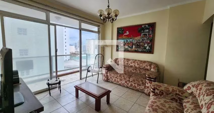 Apartamento para aluguel - gonzaga , 2 quartos,  102 m² - santos