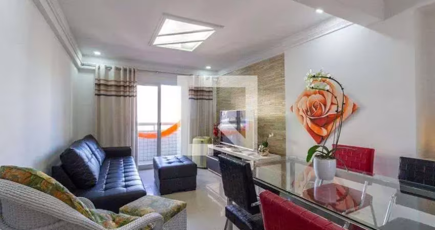 Apartamento para aluguel - boqueirão, 2 quartos,  76 m² - praia grande