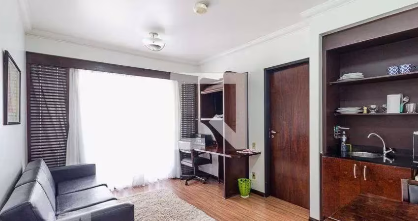 Apartamento para aluguel - moema, 1 quarto,  33 m² - são paulo