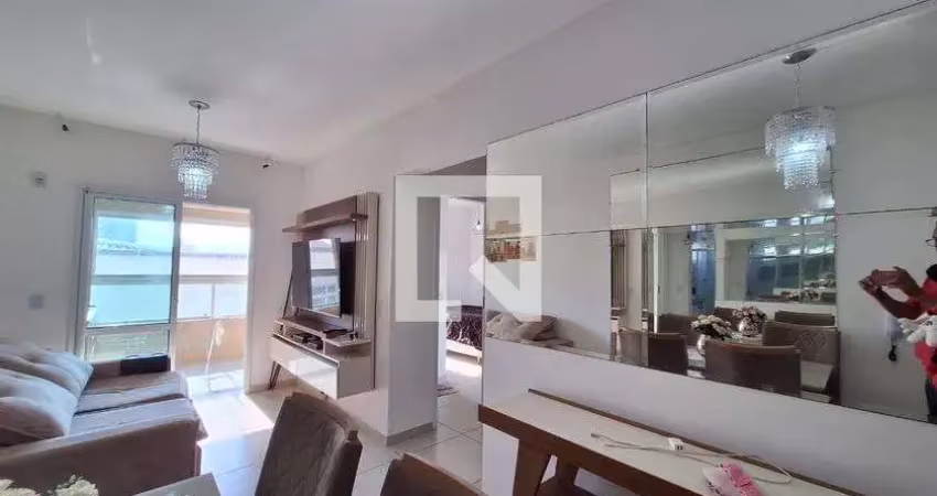 Apartamento para aluguel - cidade ocian, 2 quartos,  80 m² - praia grande