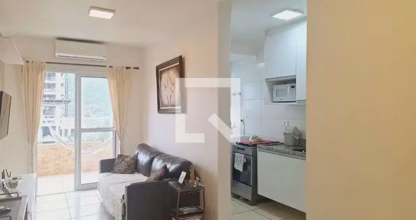 Apartamento para aluguel - canto do forte, 2 quartos,  60 m² - praia grande
