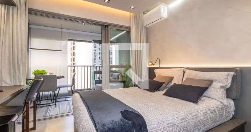 Kitnet / stúdio para aluguel - moema, 1 quarto,  27 m² - são paulo