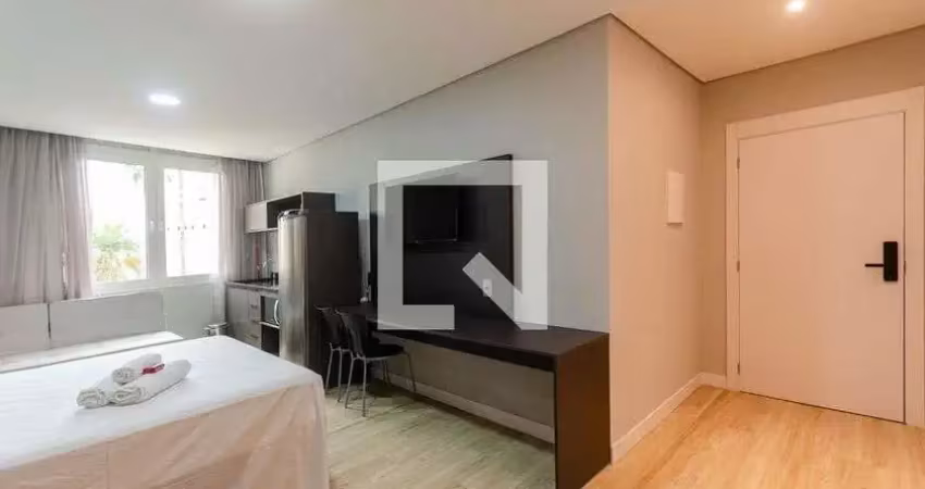 Kitnet / stúdio para aluguel - centro histórico, 1 quarto,  34 m² - porto alegre
