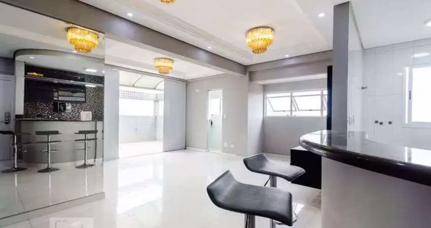 Cobertura para aluguel - aparecida, 3 quartos,  185 m² - santos