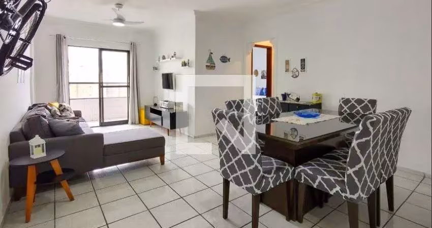 Apartamento para aluguel - vila tupi, 2 quartos,  90 m² - praia grande