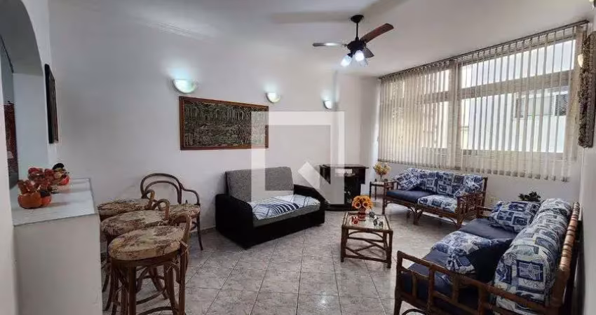 Apartamento para aluguel - embaré, 1 quarto,  60 m² - santos