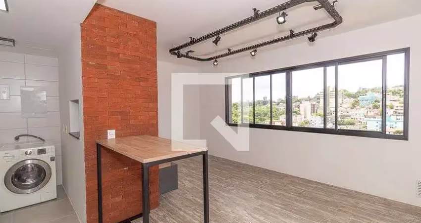 Apartamento para aluguel - jardim salso , 1 quarto,  43 m² - porto alegre