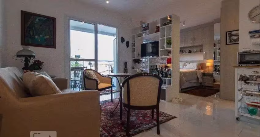 Kitnet / stúdio para aluguel - brooklin, 1 quarto,  54 m² - são paulo