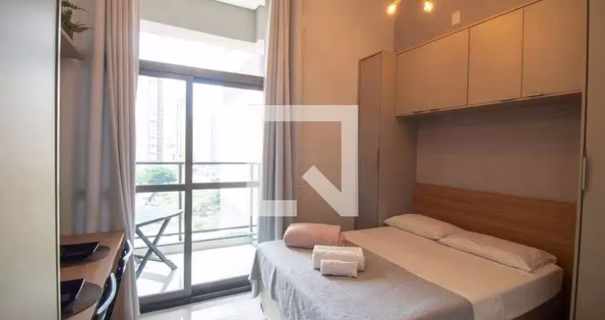 Kitnet / stúdio para aluguel - chácara santo antonio, 1 quarto,  26 m² - são paulo