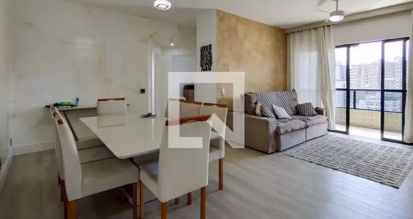 Apartamento para aluguel - maracanã, 3 quartos,  122 m² - praia grande
