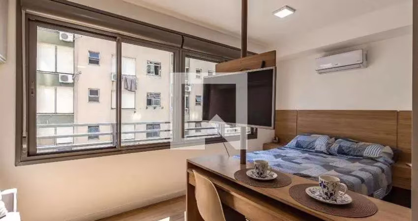 Kitnet / stúdio para aluguel - cidade baixa, 1 quarto,  27 m² - porto alegre