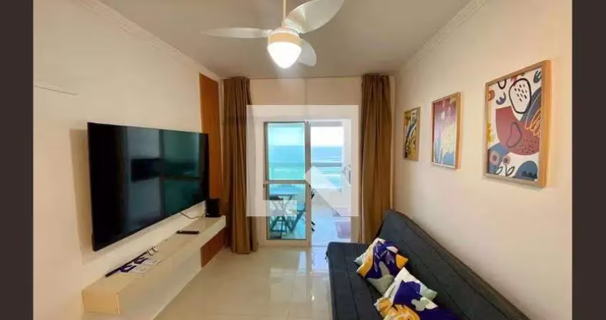 Apartamento para aluguel - maracanã, 2 quartos,  114 m² - praia grande