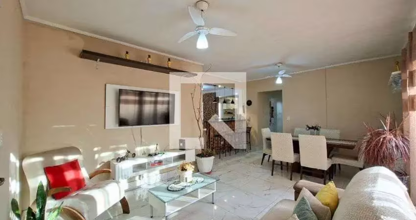 Apartamento para aluguel - vila caiçara, 3 quartos,  127 m² - praia grande