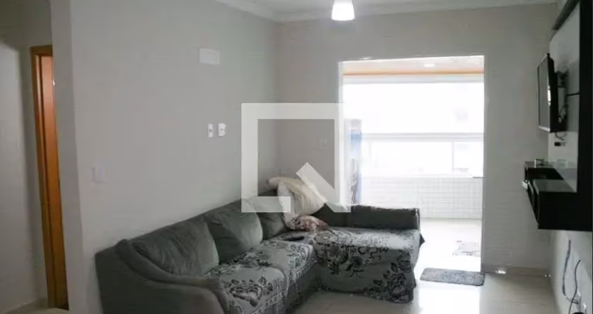 Apartamento para aluguel - guilhermina, 2 quartos,  85 m² - praia grande