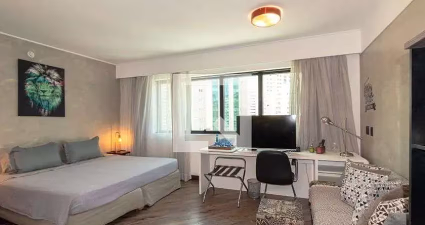 Kitnet / stúdio para aluguel - moema, 1 quarto,  30 m² - são paulo