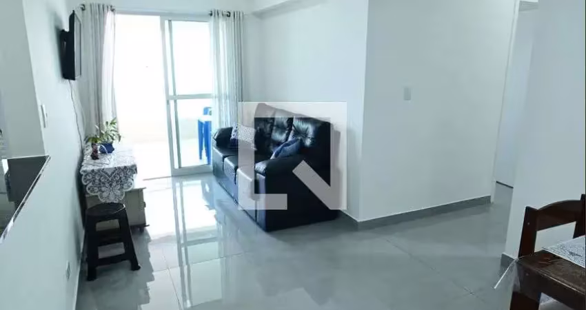 Apartamento para aluguel - nova mirim, 2 quartos,  71 m² - praia grande