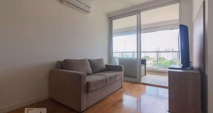 Apartamento para aluguel - brooklin, 1 quarto,  45 m² - são paulo