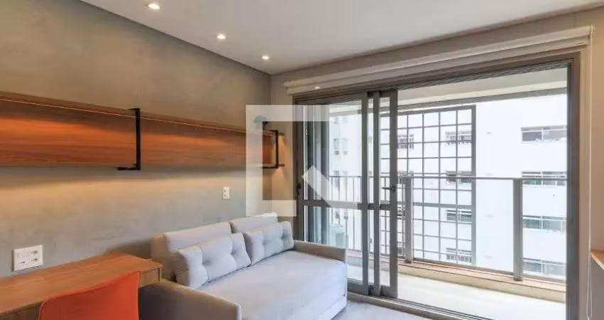 Kitnet / stúdio para aluguel - brooklin, 1 quarto,  24 m² - são paulo