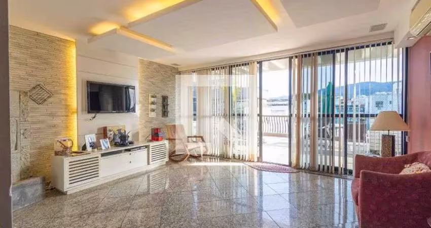 Cobertura para aluguel - recreio, 3 quartos,  230 m² - rio de janeiro