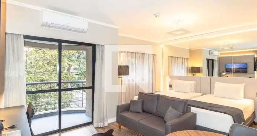 Kitnet / stúdio para aluguel - itaim bibi, 1 quarto,  32 m² - são paulo