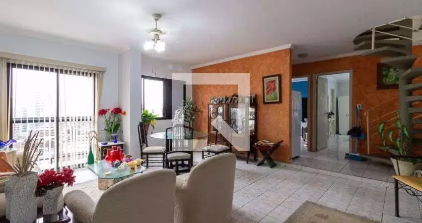 Cobertura para aluguel - vila tupi, 3 quartos,  305 m² - praia grande