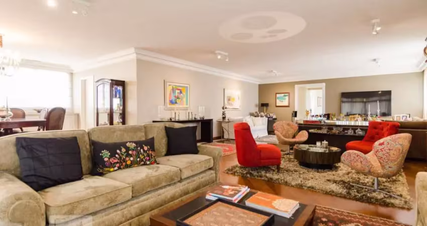 Apartamento para aluguel - jardim, 4 quartos,  330 m² - santo andré