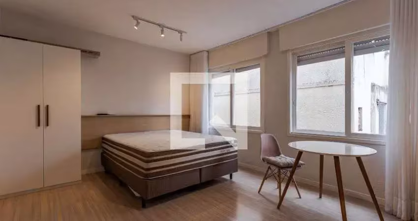 Kitnet / stúdio para aluguel - petrópolis, 1 quarto,  31 m² - porto alegre