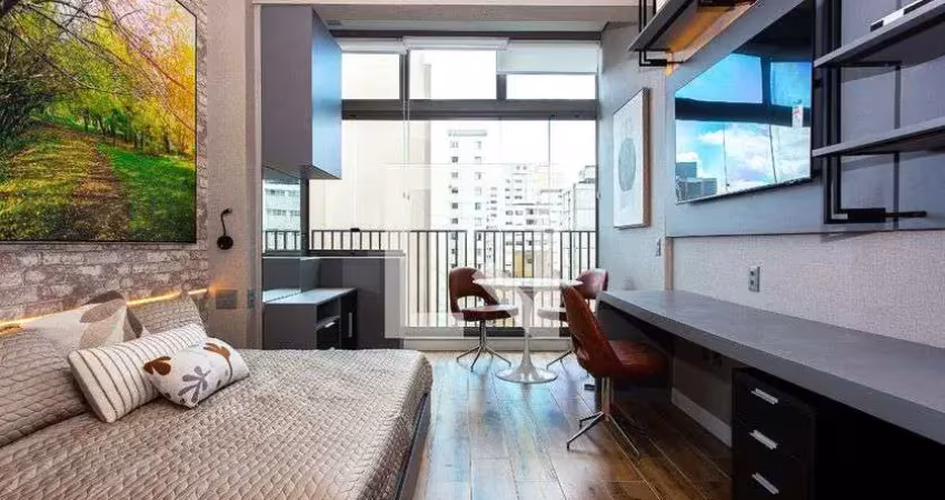Kitnet / stúdio para aluguel - perdizes, 1 quarto,  24 m² - são paulo
