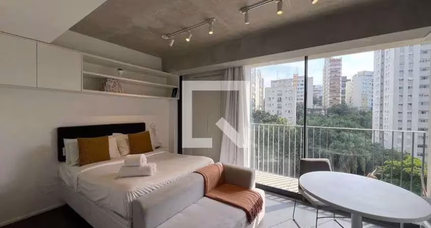 Kitnet / stúdio para aluguel - vila madalena, 1 quarto,  28 m² - são paulo
