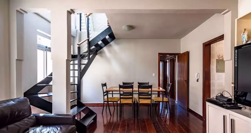 Cobertura para aluguel - união, 4 quartos,  180 m² - belo horizonte