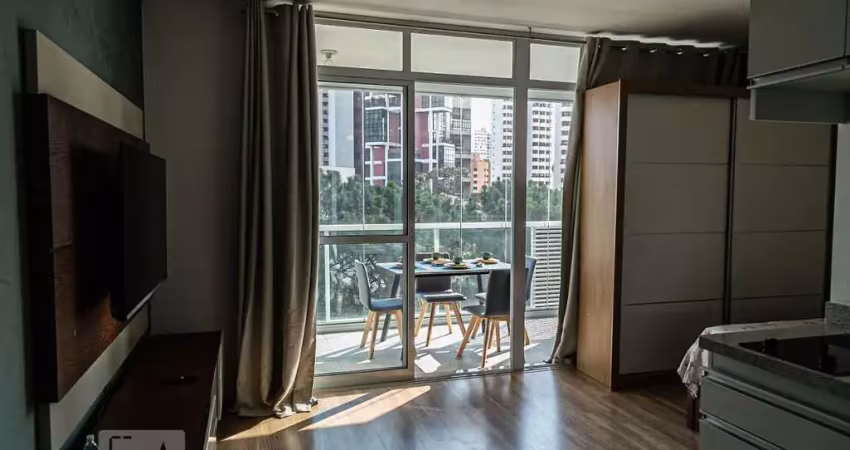 Kitnet / stúdio para aluguel - real parque, 1 quarto,  35 m² - são paulo