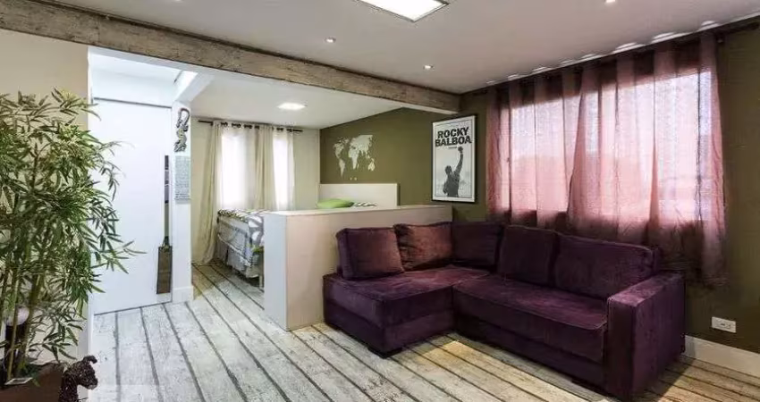 Apartamento para aluguel - campo belo, 1 quarto,  40 m² - são paulo
