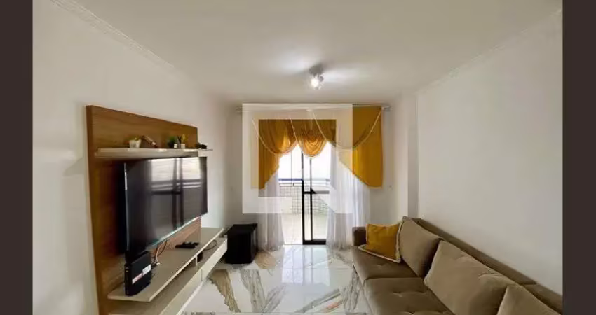 Apartamento para aluguel - guilhermina, 3 quartos,  108 m² - praia grande