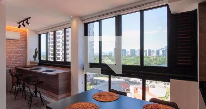 Apartamento para aluguel - jardim oceânico, 1 quarto,  55 m² - rio de janeiro