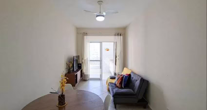 Apartamento para aluguel - cidade ocian, 1 quarto,  64 m² - praia grande