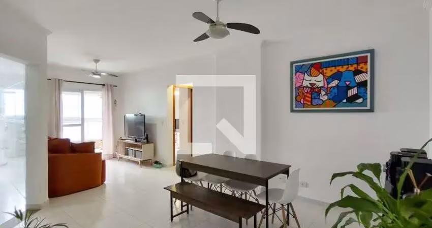 Apartamento para aluguel - aviação, 2 quartos,  86 m² - praia grande