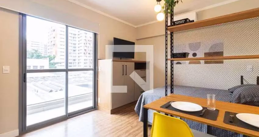 Kitnet / stúdio para aluguel - moema, 1 quarto,  27 m² - são paulo
