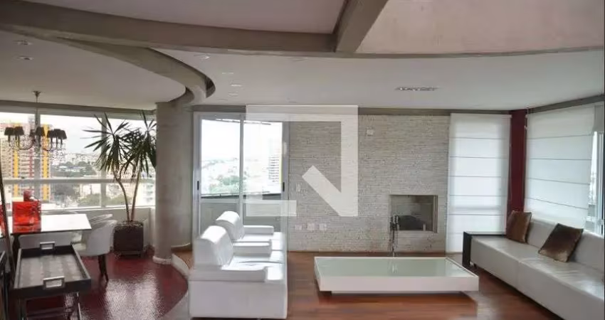 Cobertura para aluguel - jardim, 6 quartos,  440 m² - santo andré