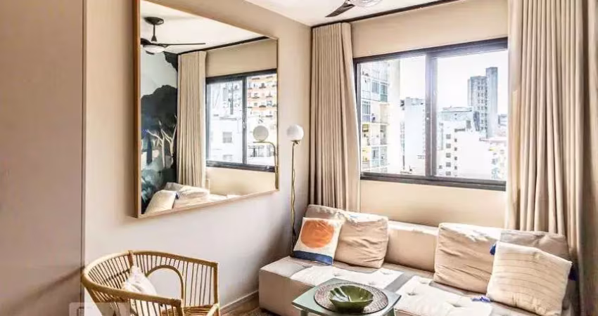 Apartamento para aluguel - santa cecília, 1 quarto,  26 m² - são paulo