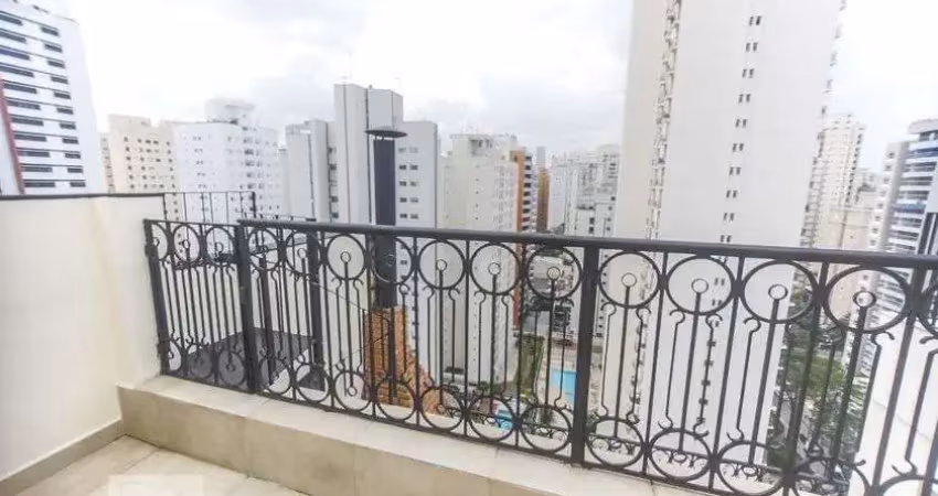 Cobertura para aluguel - moema, 3 quartos,  240 m² - são paulo