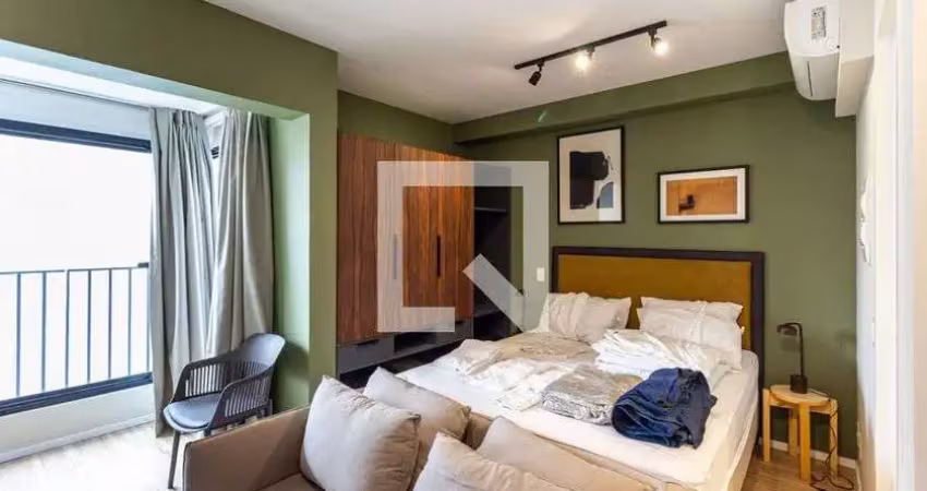 Kitnet / stúdio para aluguel - santa cecília, 1 quarto,  26 m² - são paulo