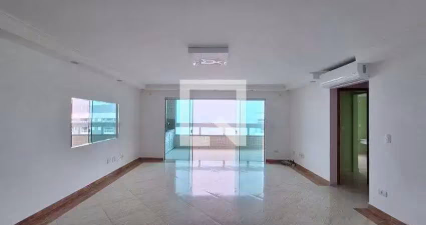 Cobertura para aluguel - vila caiçara, 4 quartos,  306 m² - praia grande