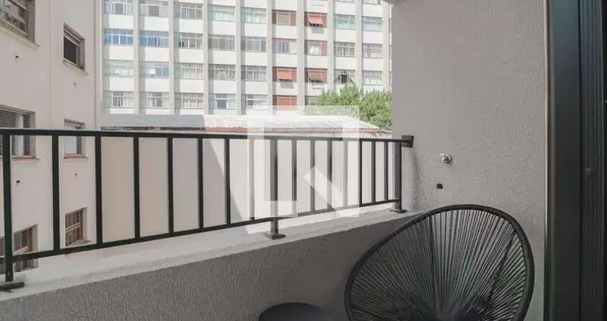 Cobertura para aluguel - santa cecília, 1 quarto,  25 m² - são paulo