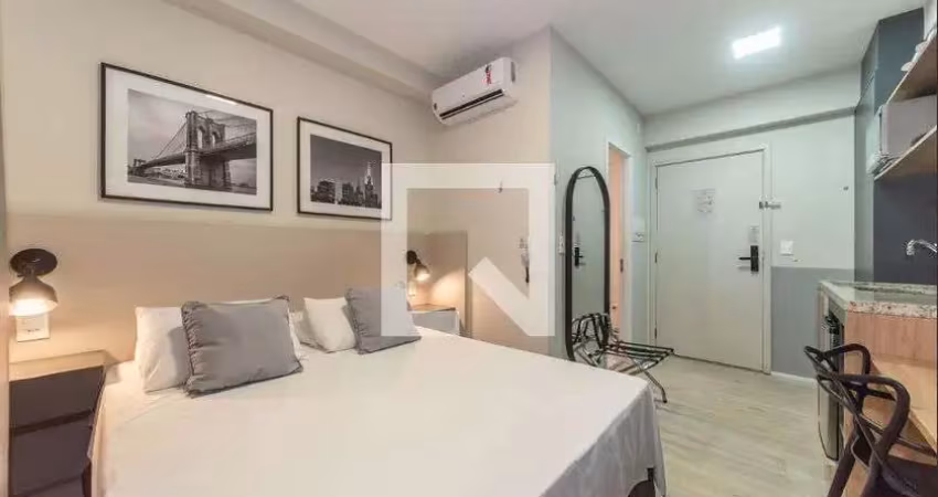 Kitnet / stúdio para aluguel - brooklin, 1 quarto,  23 m² - são paulo
