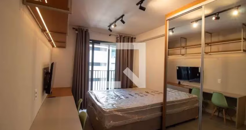 Kitnet / stúdio para aluguel - brooklin, 1 quarto,  23 m² - são paulo