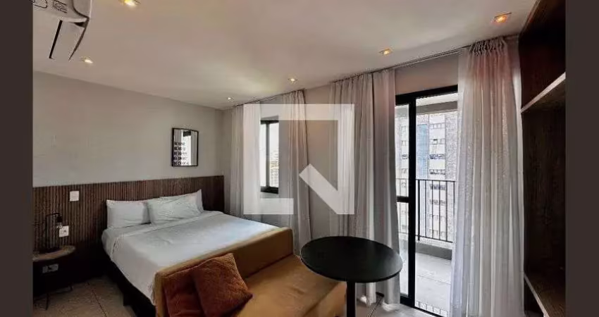 Kitnet / stúdio para aluguel - brooklin, 1 quarto,  26 m² - são paulo