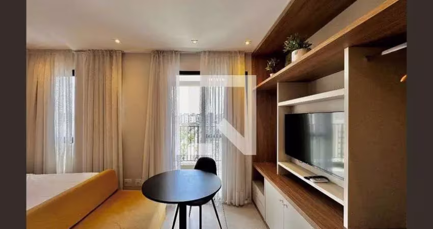Kitnet / stúdio para aluguel - brooklin, 1 quarto,  26 m² - são paulo