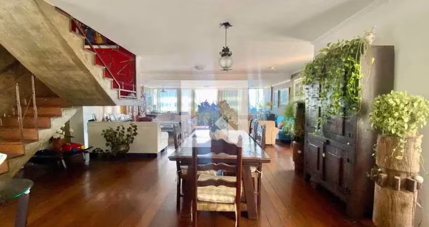 Cobertura para aluguel - santa lúcia, 4 quartos,  250 m² - belo horizonte